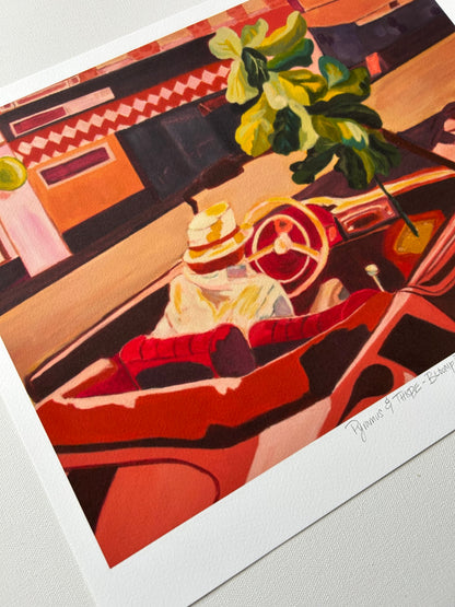 Pyramus and Thisbe Art Print - Ottawa Local Glebe Mythology Illustration | Fetch + Bloom