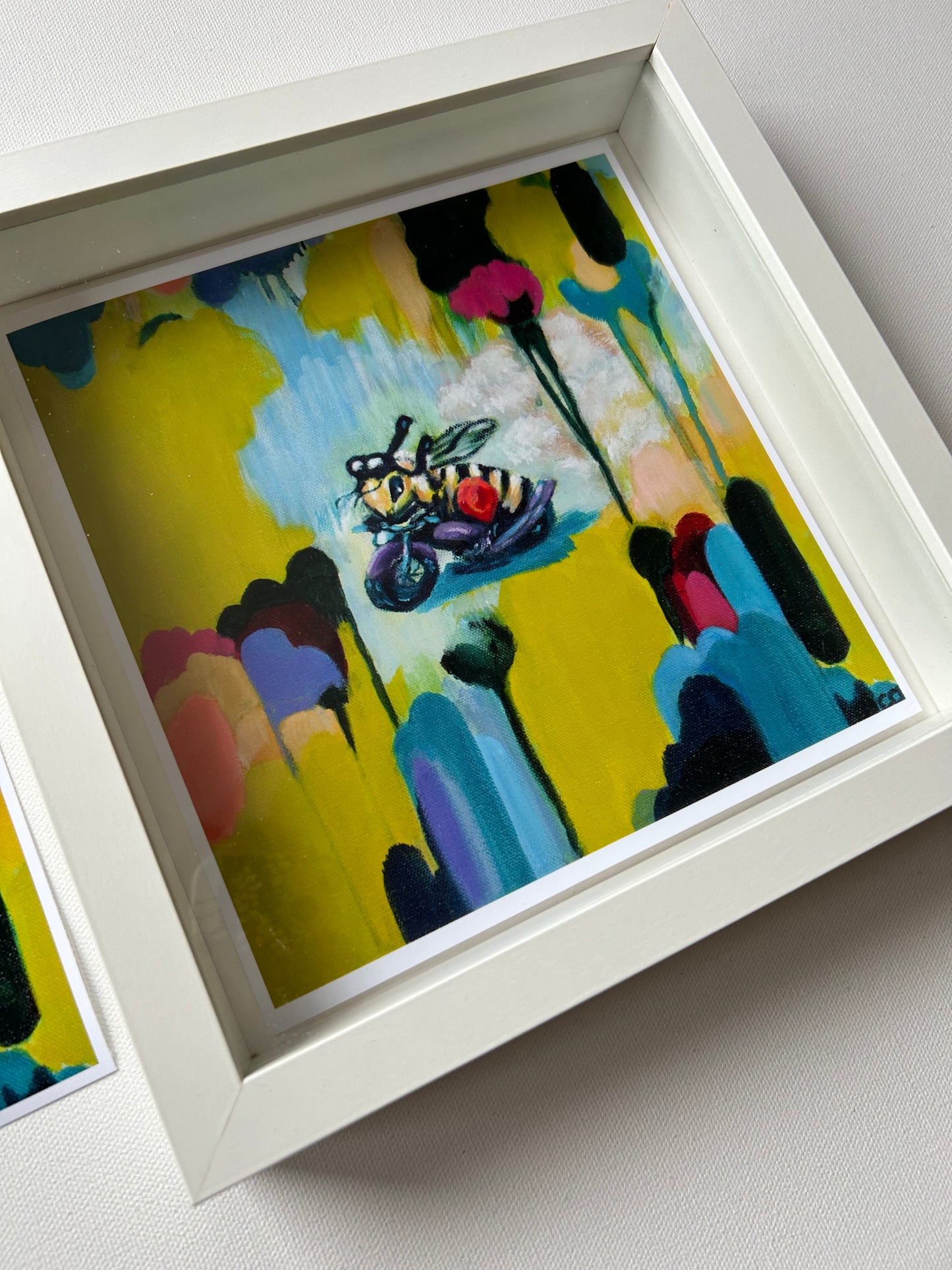 This Be(e) my Ride or Die Bee Art Print -Moto Bee llustration | Fetch + Bloom