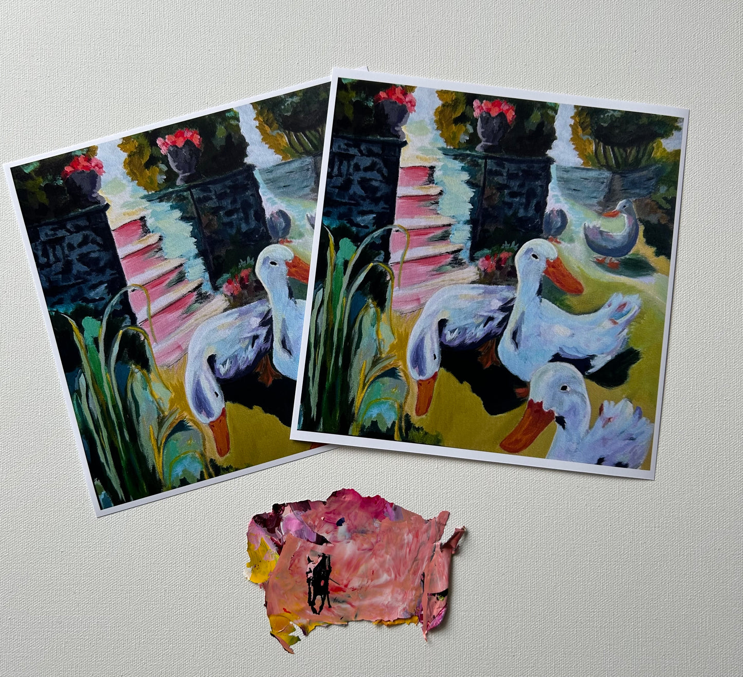 Promenade Art Print - Duck Illustration | Fetch + Bloom Studio