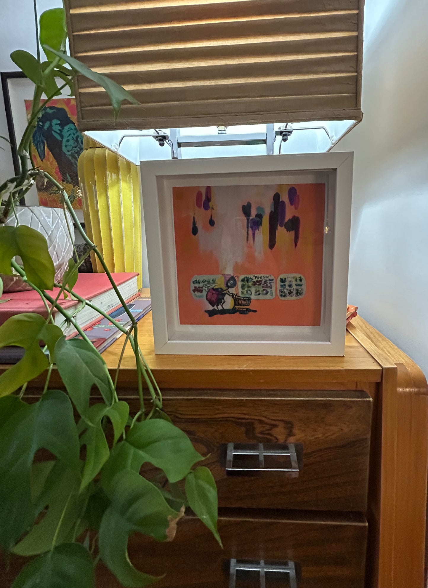 Sad Be(e)cause Art Print - Bee Political Satire Illustration | Fetch + Bloom